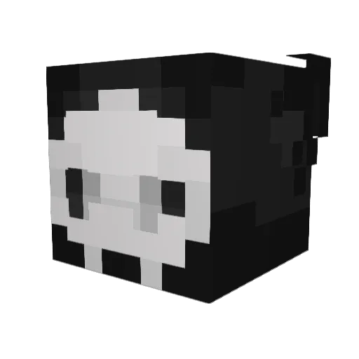 Rebell_409 Minecraft avatar head, 3D render