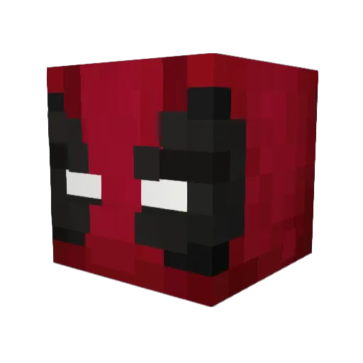 RebelsFTW Minecraft avatar head, 3D render