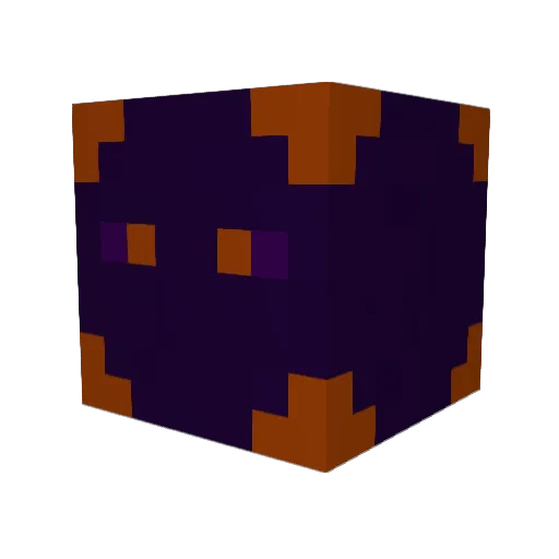 RebsDead Minecraft avatar head, 3D render