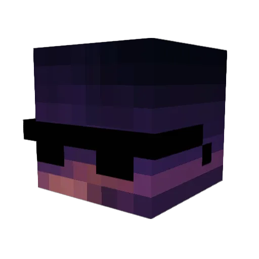 RecepAttake Minecraft avatar head, 3D render