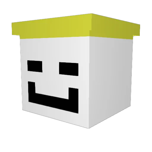 RecklessIDK Minecraft avatar head, 3D render