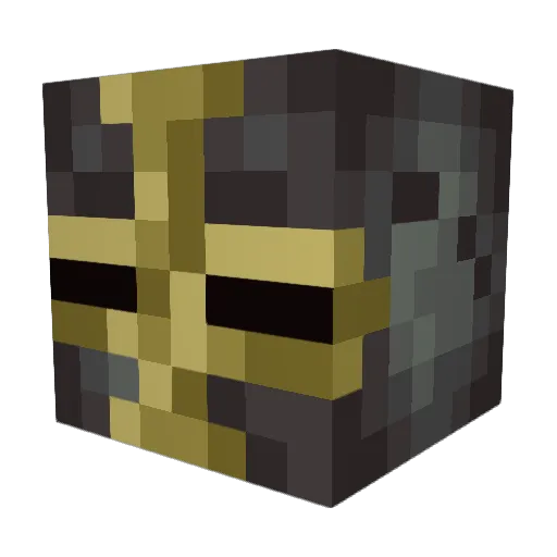 Reclaimer__ Minecraft avatar head, 3D render