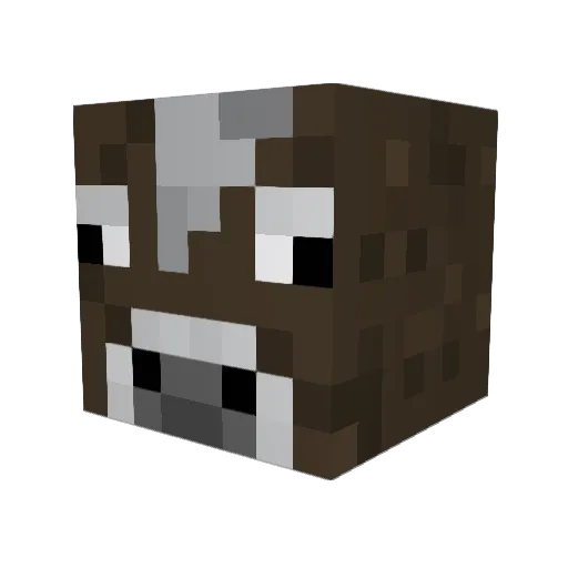 ReclaimingDemon Minecraft avatar head, 3D render