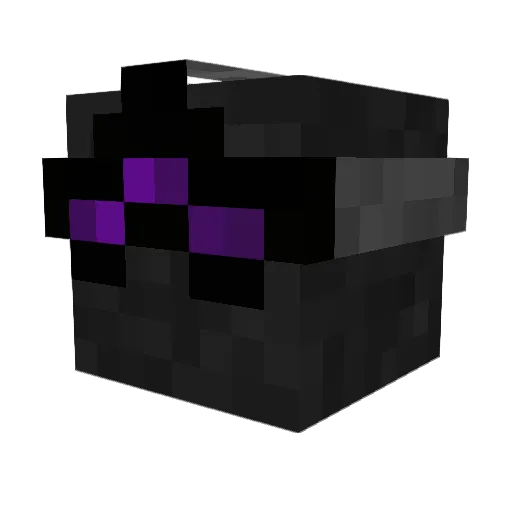 Recon208 Minecraft avatar head, 3D render
