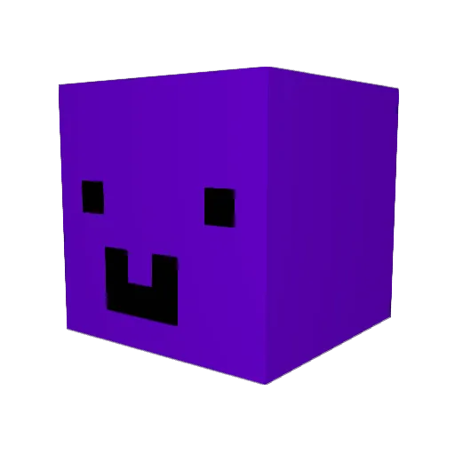 ReconFoxer Minecraft avatar head, 3D render