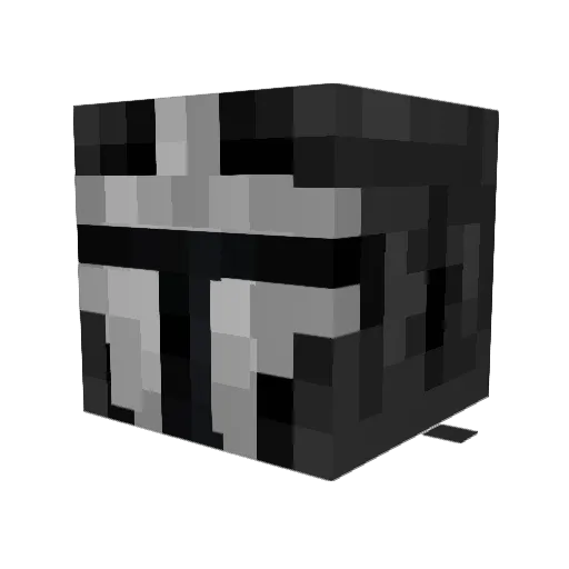 RecoveryError Minecraft avatar head, 3D render