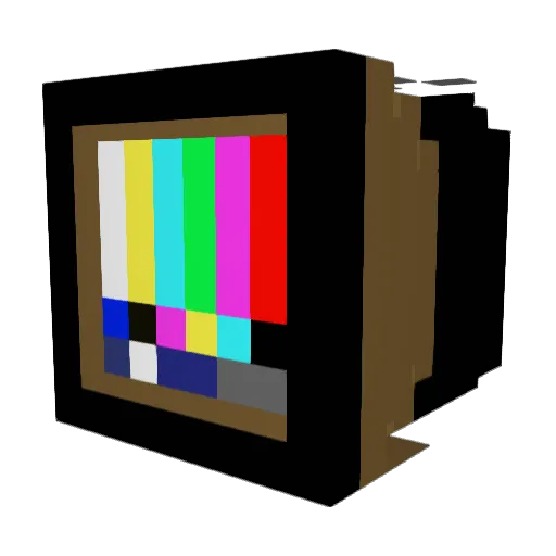 Rects Minecraft avatar head, 3D render