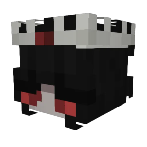 Red699 Minecraft avatar head, 3D render