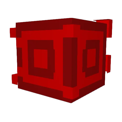 Red992 Minecraft avatar head, 3D render
