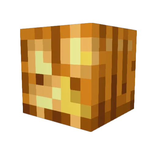 RedAviz Minecraft avatar head, 3D render