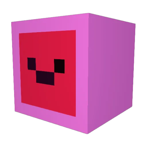 RedBeans09 Minecraft avatar head, 3D render