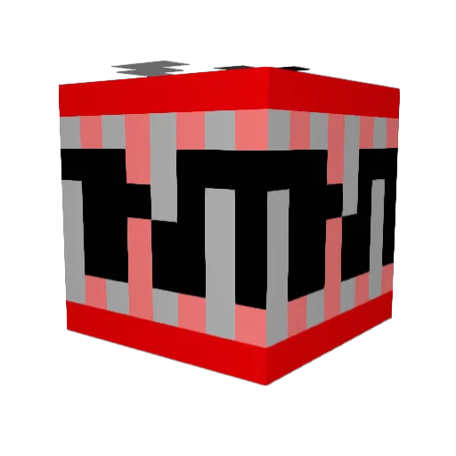 RedBoxBoom Minecraft avatar head, 3D render