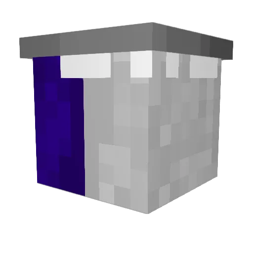 RedBulldoseGHG Minecraft avatar head, 3D render