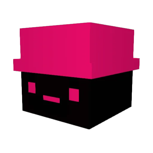 RedChaosAtom Minecraft avatar head, 3D render