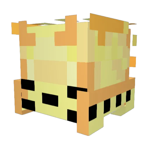 RedDidRedemption Minecraft avatar head, 3D render