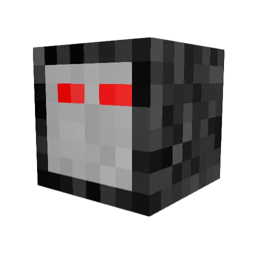 RedFury1517 Minecraft avatar head, 3D render