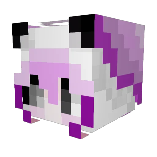 RedHyperion1523 Minecraft avatar head, 3D render
