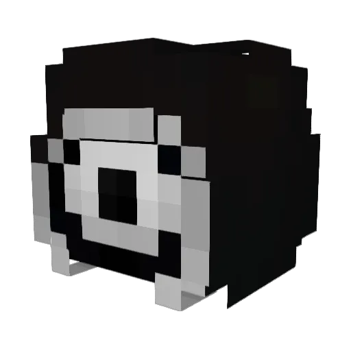RedJuice69 Minecraft avatar head, 3D render