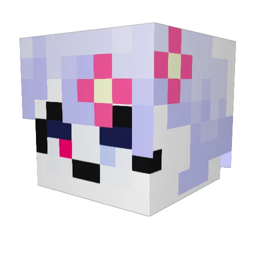 Minecraft-Avatar von RedKit13: Kopf als 3D-Render