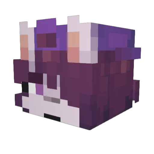 RedMenace1917 Minecraft avatar head, 3D render