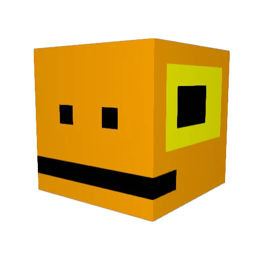 RedNewt33 Minecraft avatar head, 3D render