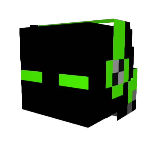 RedNorbs05 Minecraft avatar head, 3D render