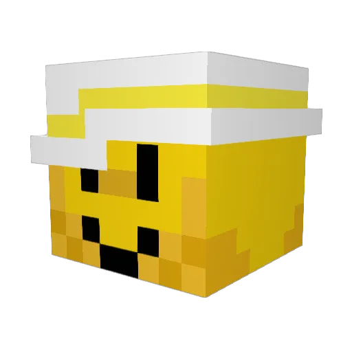 RedRandy81 Minecraft avatar head, 3D render