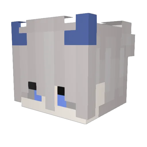 RedRatchetTBR Minecraft avatar head, 3D render