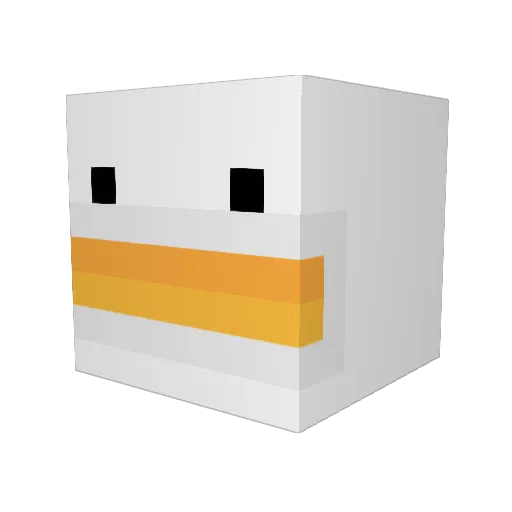 RedRaven8505 Minecraft avatar head, 3D render