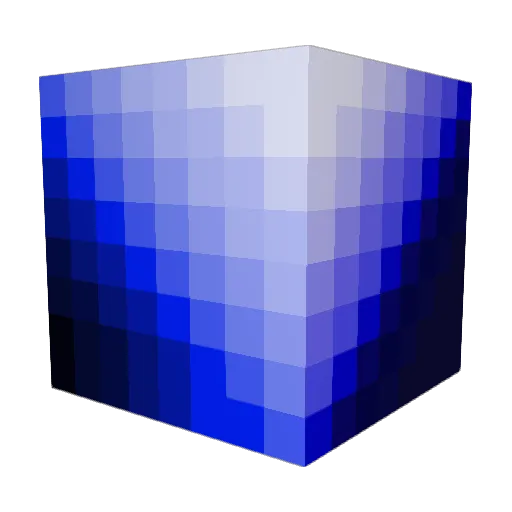 RedShell43 Minecraft avatar head, 3D render