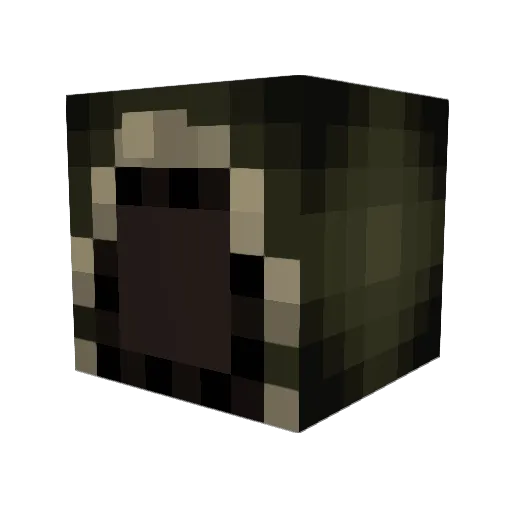 RedSkyi Minecraft avatar head, 3D render