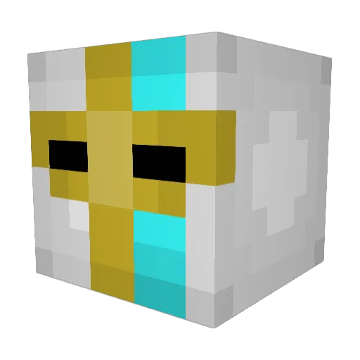 RedSmoke7 Minecraft avatar head, 3D render