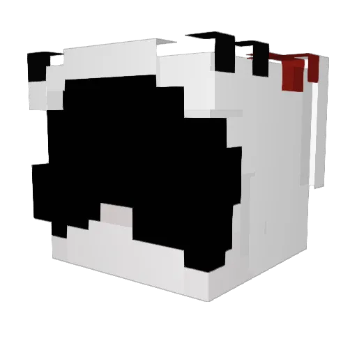 RedVanyyy Minecraft avatar head, 3D render