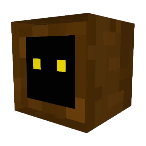 RedWynd Minecraft avatar head, 3D render