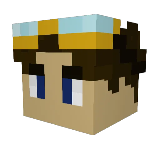 Red_Bat07 Minecraft avatar head, 3D render