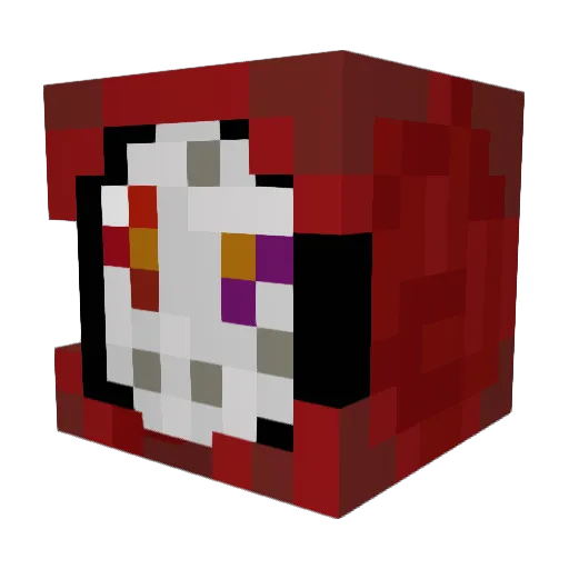 Red_Diamond1014 Minecraft avatar head, 3D render