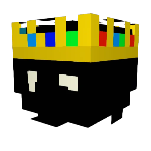 Red_Guy1212 Minecraft avatar head, 3D render
