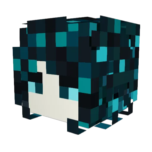 Red_Philosopher Minecraft avatar head, 3D render