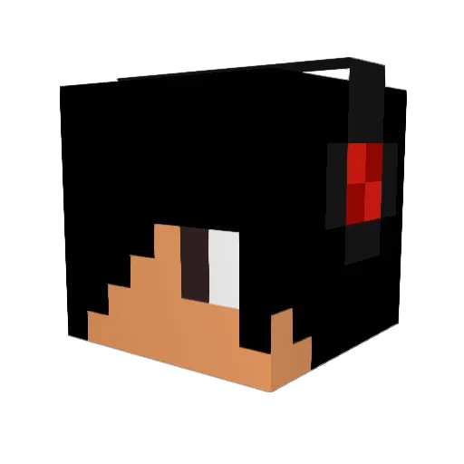 Red_Ryder55 Minecraft avatar head, 3D render