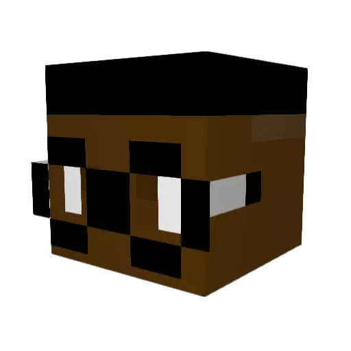 Red_Skull72 Minecraft avatar head, 3D render