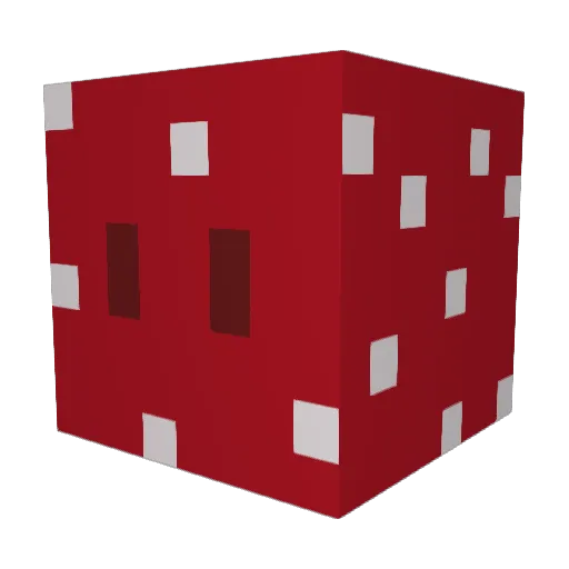 Red_Surrender Minecraft avatar head, 3D render