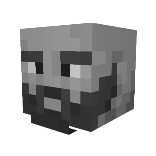 RedaKarimi Minecraft avatar head, 3D render