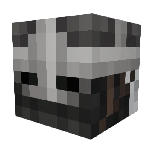 Redace878 Minecraft avatar head, 3D render