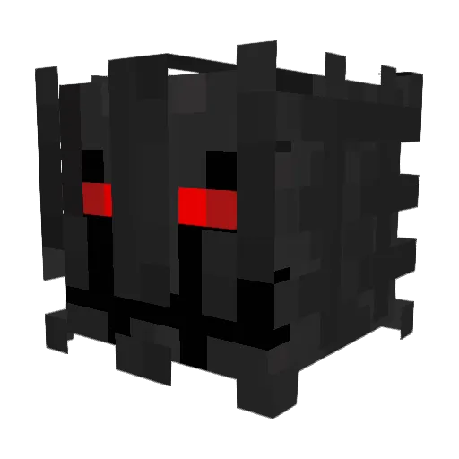 Redacted77 Minecraft avatar head, 3D render