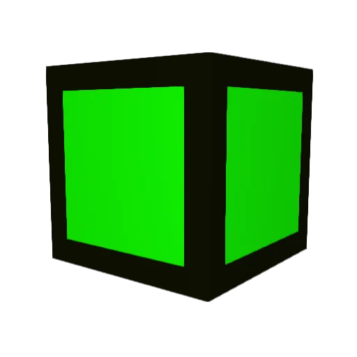 ReddZombie Minecraft avatar head, 3D render
