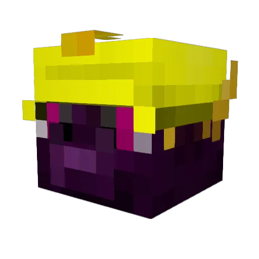 Redd_Rider Minecraft avatar head, 3D render