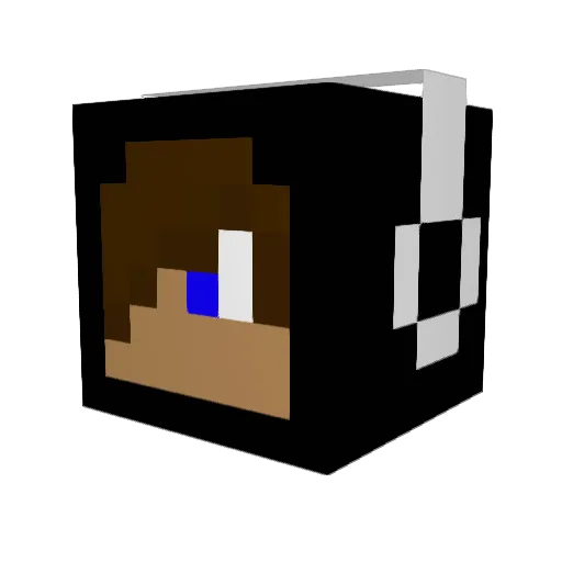 Reddi83 Minecraft avatar head, 3D render
