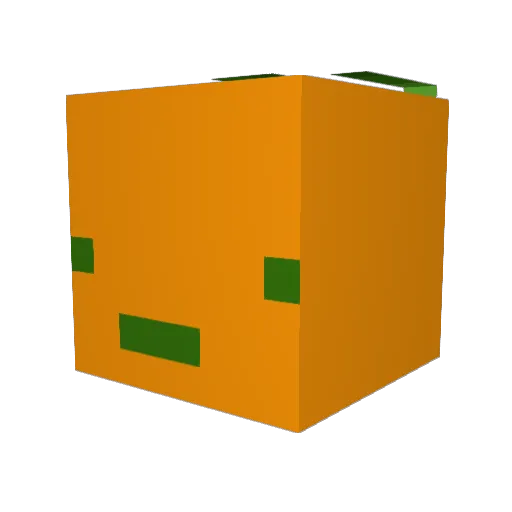 Reddie442 Minecraft avatar head, 3D render