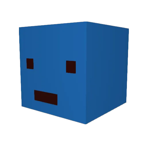 ReddogsHogs Minecraft avatar head, 3D render