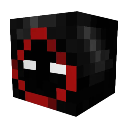 Redeemer117 Minecraft avatar head, 3D render